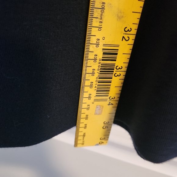 Oscar de la Renta 1990s Black Lbd Wool Shift Dress | Like New| Size 6 Vintage - Picture 15 of 15